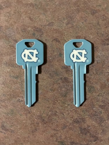 NUEVO NCAA Carolina Tarheels SC1 Especialidad LLAVE SIN CORTAR EN BLANCO ~ ¡Cuatro Opciones de Compra! - Imagen 9 de 14