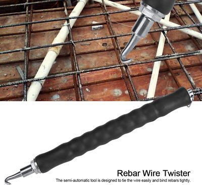12'' Semiautomatic Rebar Tie Tool Rebar Tie Wire Twister Rebar Wire Twister 