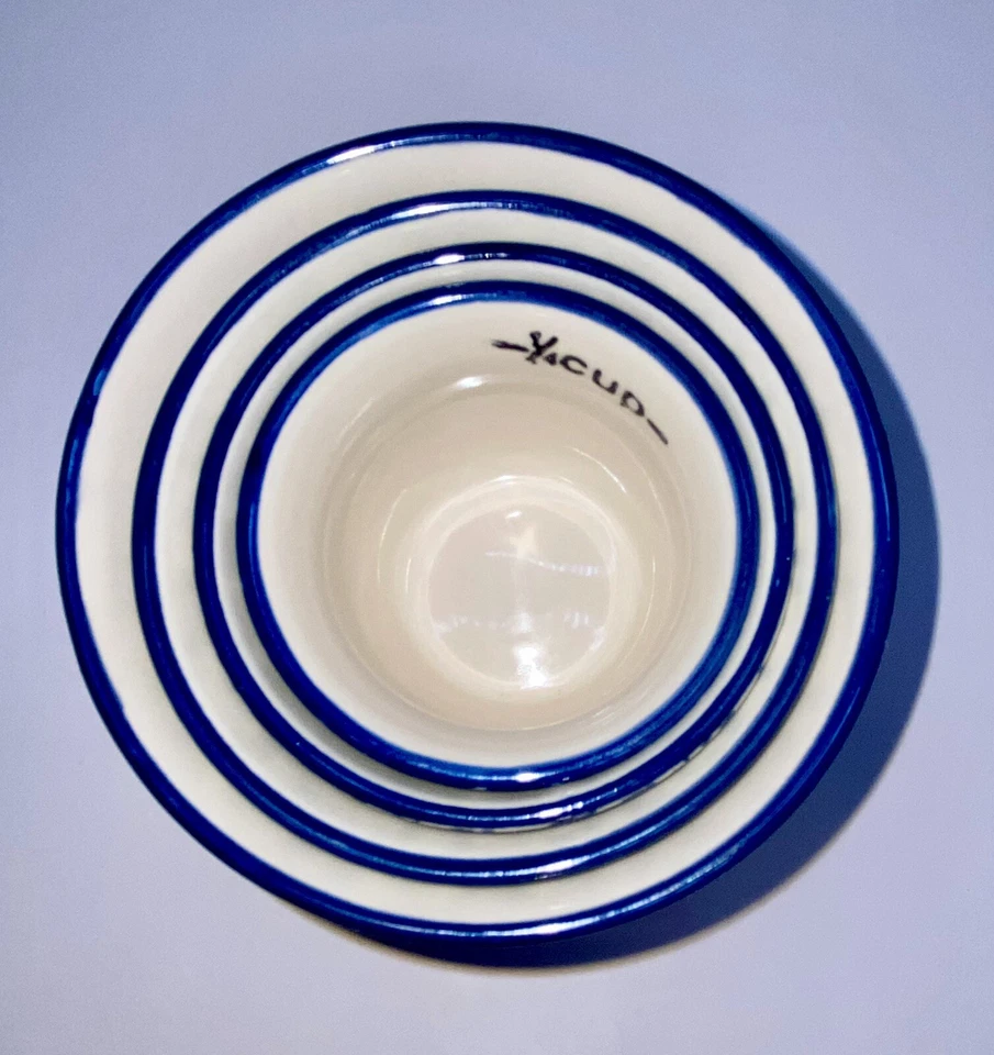 Set Of 4 Temp-Tations OLD WORLD FIREWORKFETTI Measuring Cups PLUS BONUS Spoons - Image 4 of 4