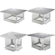 VEVOR Chimney Cap 9x9/12x12/13x9/17x17in 304S...