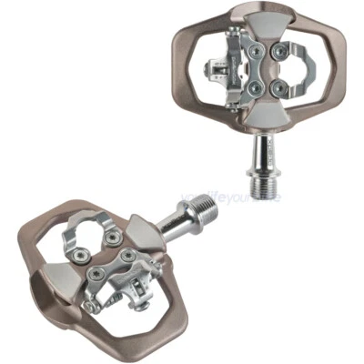XPEDO TRVS DUO PEDAL PLATTFORM KLICKPEDAL 300g SHIMANO SPD TREKKING MOUNTAINBIKE - Bild 1 von 4