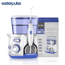 WaterPulse Water Flosser Electric Water Jet Oral Irrigator Teeth Cleaner 5 Tips