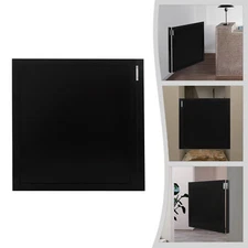 Entrance Partition Doors Wood Partition Doors Half-waist Partition Doors Black