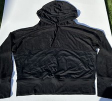Lorna Jane Womens Size M Black Mesh hoodie