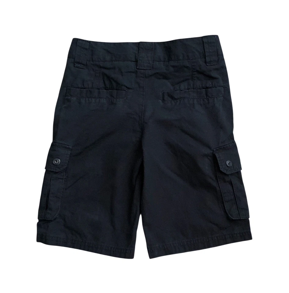 Bermudas SHAUN WHITE para niños jóvenes talla grande 12 negras 100 % algodón cargo Foto 2 de 4