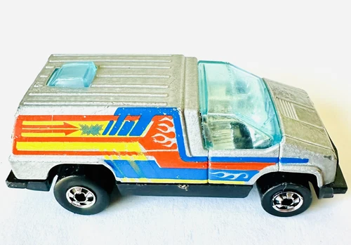 Hot Wheels Blackwall 1978 Inside Story Silver Van Made In Hong Kong
