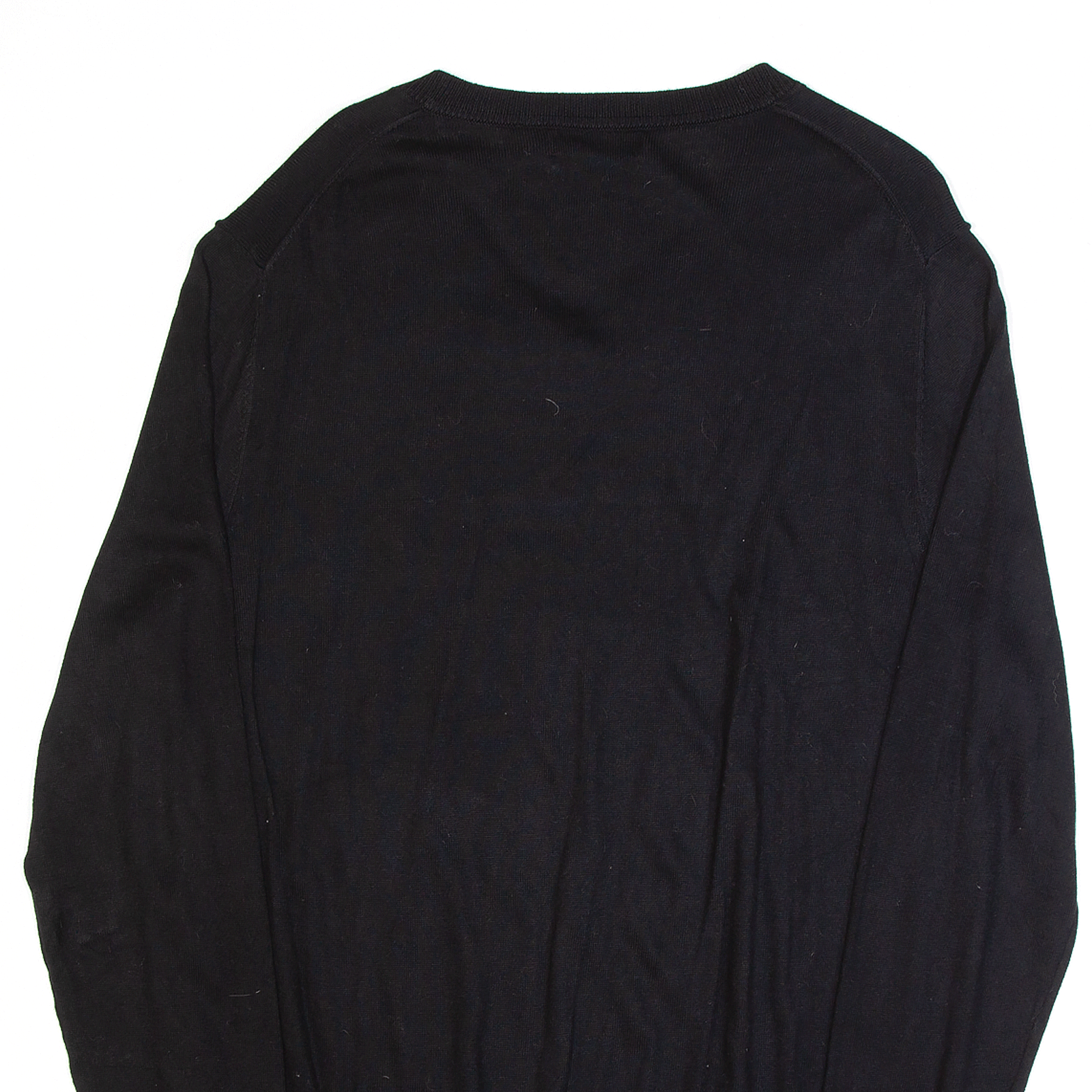 NAUTICA Mens Black VNeck Jumper L eBay