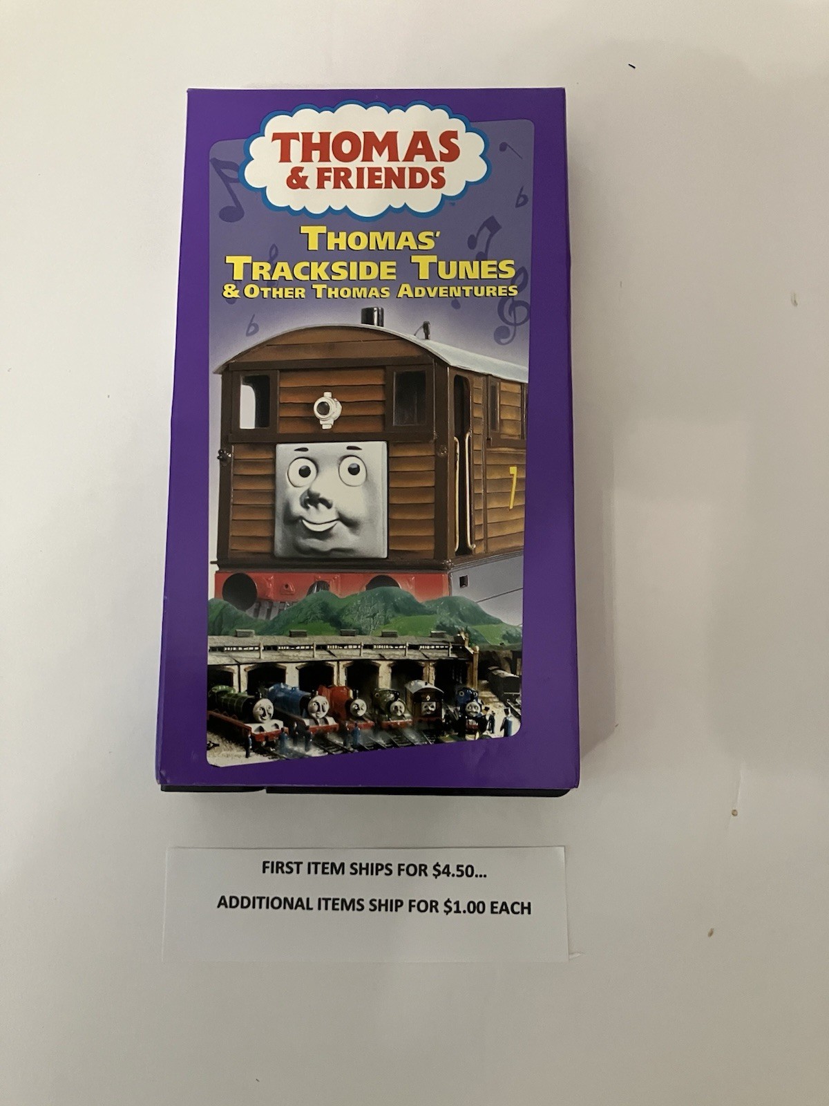VHS Tape   Thomas & Friends - Thomas' Trackside Tunes    $2.95    Ship  $4.50/$1