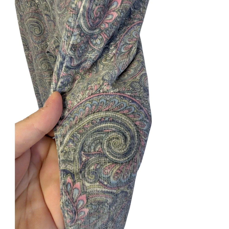 Pantalones de pana vintage de mujer Jones NY Country paisley talla 4 Foto 4 de 4