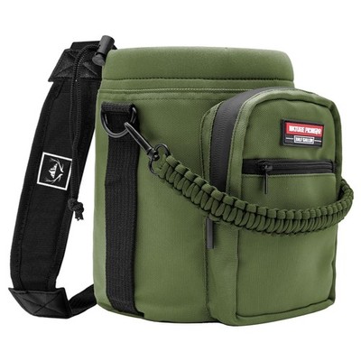 NATURE PIONEOR Water Bottle Holder with Adjustable Half Gallon YETl, Green 