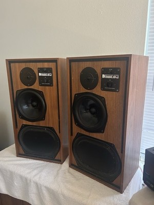 KEF Reference 104aB Speakers. Very Nice! Falcon Acoustics Rebuilt Crossovers!