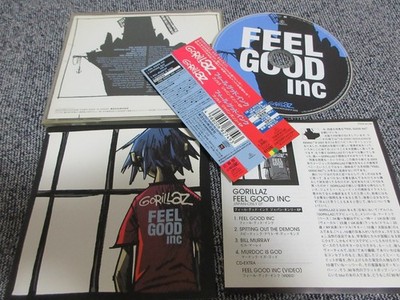 GORILLAZ / feel good inc / JAPAN LTD CD OBI