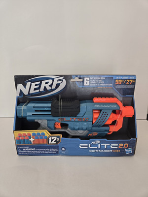 *NEW* NERF Elite 2.0 E9485 Commander RD-6 Blaster