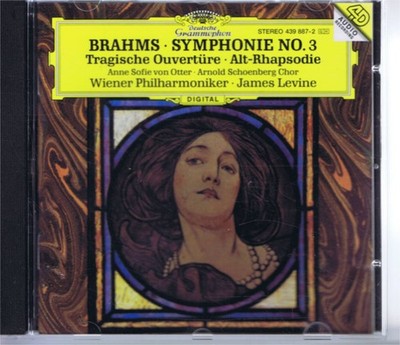 DGG GERMAN PMDC JAMES LEVINE - BRAHMS SYMPHONY 3, ALTO RHAPSODY (VON OTTER)