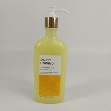 BATH BODY WORKS AROMA SIMPLY UNWIND SANDALWOOD VANILLA BODY LOTION NEW