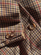 Men Chester Barrie Multicolor Cashmere Blazer 36 /