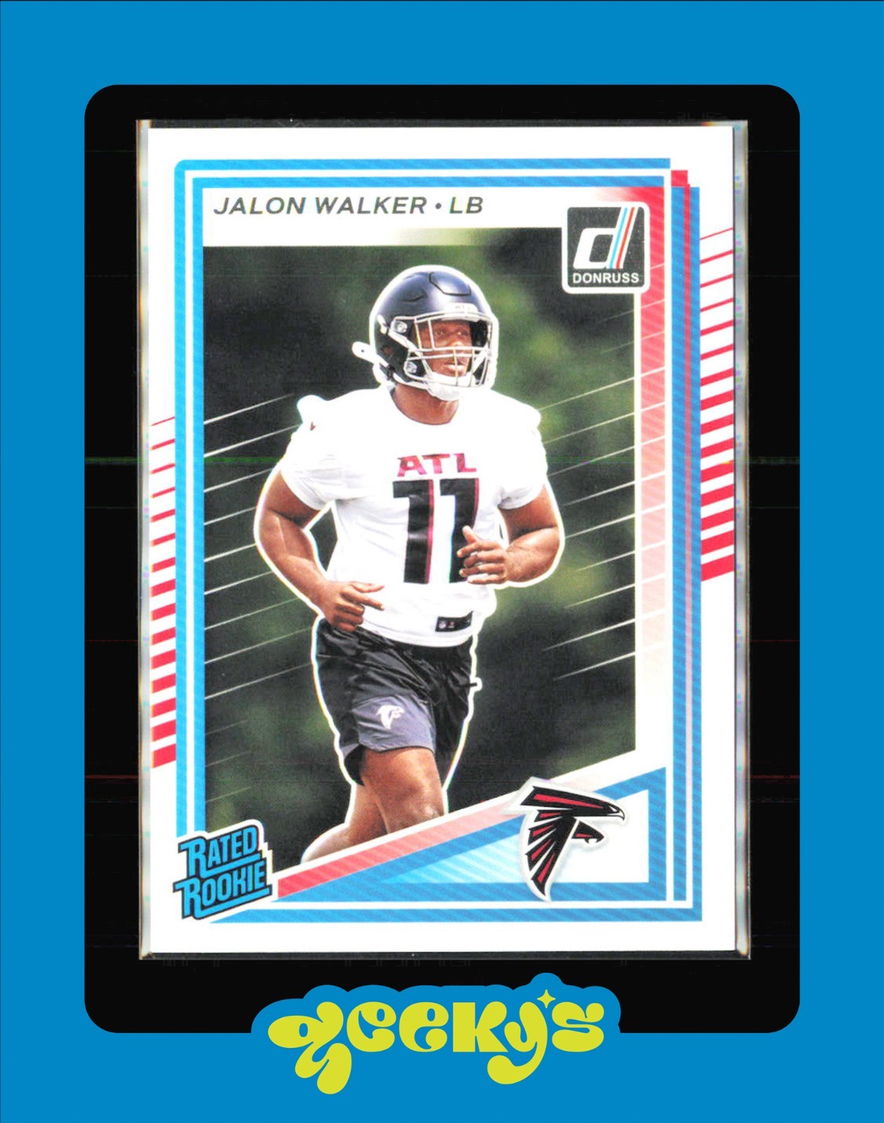 2025 Panini Donruss - Rated Rookie Jalon Walker #344 (RC)