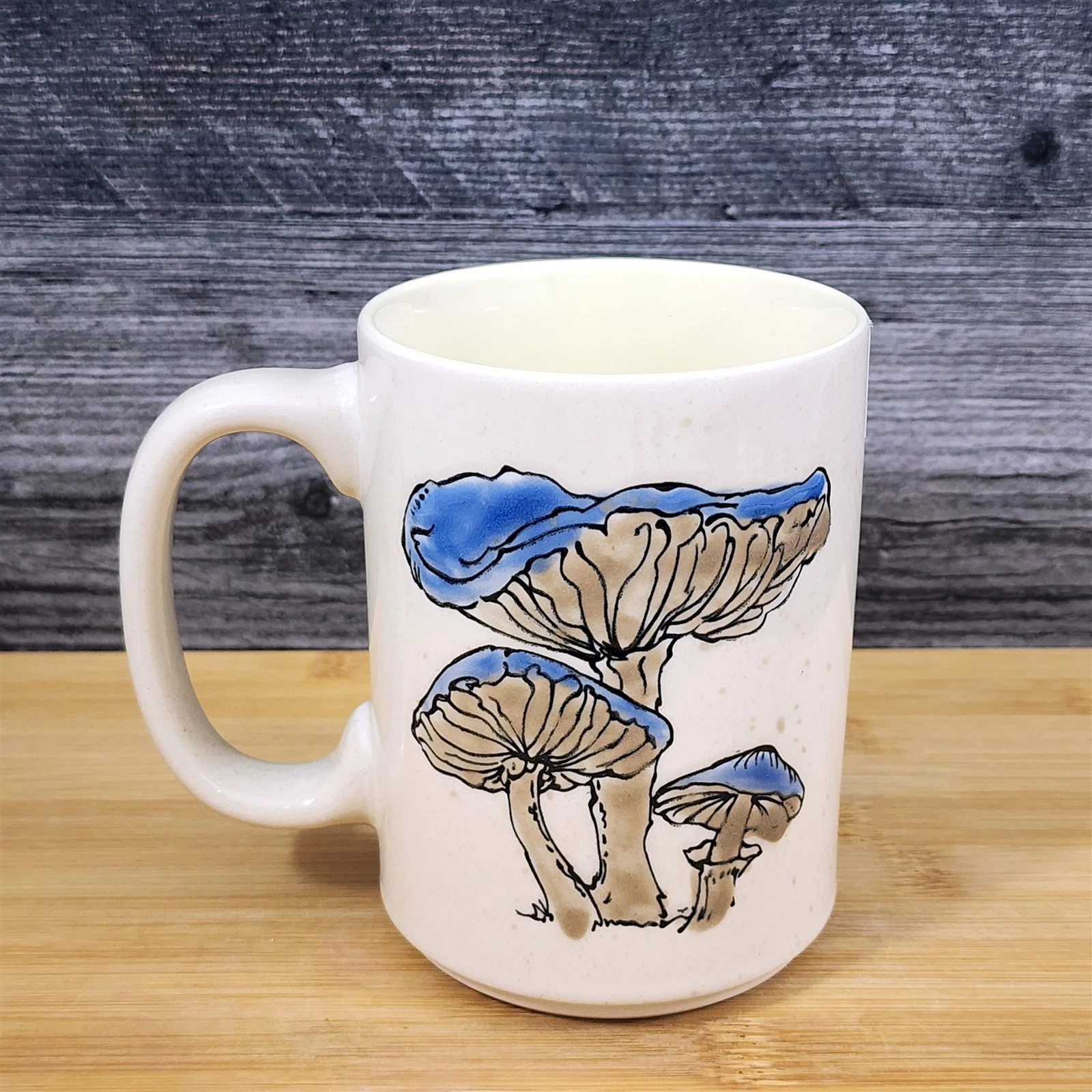 Blue Sky Toadstool Mushroom Mug