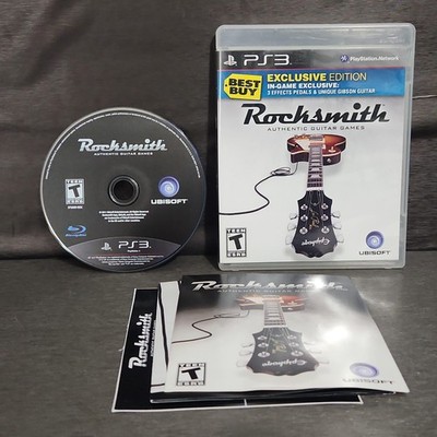 Rocksmith Best Buy Exclusive PlayStation 3 PS3 Game CIB