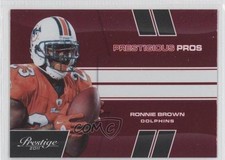 2011 Panini Prestige Prestigious Pros Red Ronnie Brown #42 c5x