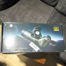 4K Video Digital Telescope Dual Screens 18X Zoom Diopter Touch Button