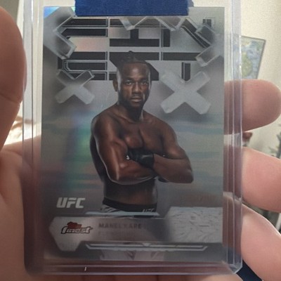 2025 Topps Finest UFC - Blue Refractors #30 Manel Kape #d 170/200