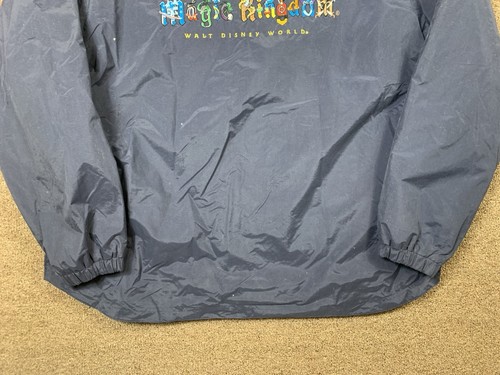 Vintage Walt Disney Magic Kingdom Windbreaker Adult XL Lined Parks 90s Mickey - Picture 12 of 13