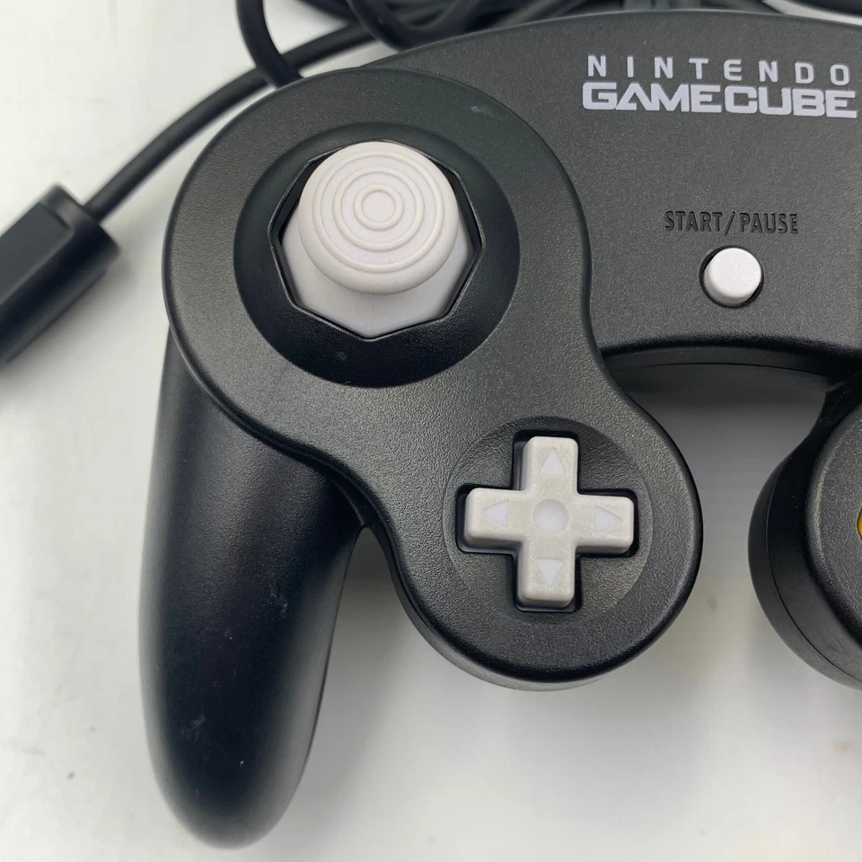Nintendo Gamecube Controller Black DOL-003 Official Tested For Switch Wii Japan - Image 2 of 4