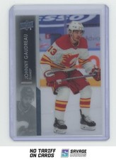 2021-22 Upper Deck Clear Cut Johnny Gaudreau #27 Calgary Flames