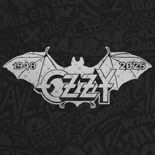 Ozzy Osbourne Bat RIP  1948 - 2025  Logo Die ...