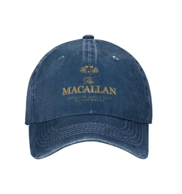 Macallan Whisky Cotton Baseball Cap Adjustable Sun Protection Free P&P