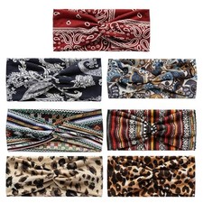 Polyester Bohemian Hair Accessories Set of SevenBoho Bandeau, Boho Headbands