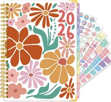 Planner 2026 Daily Weekly and Monthly - A5 Planner from January 2026-December 20