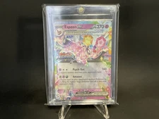 Pokemon Espeon Ex amazez s&v prismatic evolution 034/131 double rare