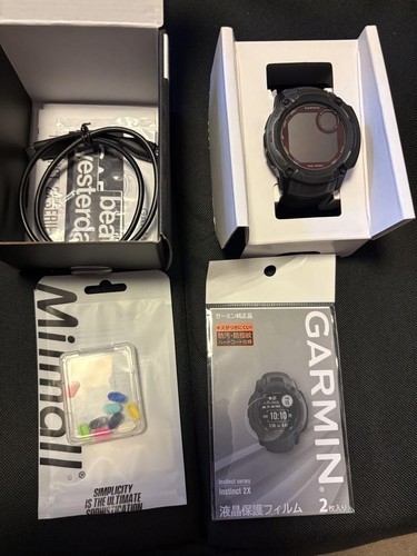 GARMIN INSTINCT 2X DUAL POWER Graphite Smartwatch - Zdjęcie 4 z 4