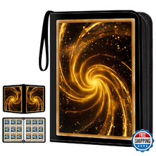 LOMONEH Yugioh Card Binder - 9 Pocket Trading Card Album, Fits 900 Cards