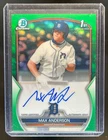 2023 Bowman Draft Max Anderson Chrome Auto Green Refractor 1st #70/99