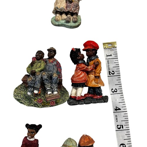 De colección 7 Jóvenes Tesoro del Corazón Negro Americana Encantadores Imanes de Refrigerador - Imagen 7 de 19