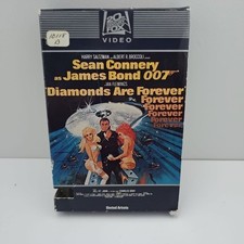 VTG James Bond 007 Diamonds are Forever Betamax Movie 1982 Sean Connery