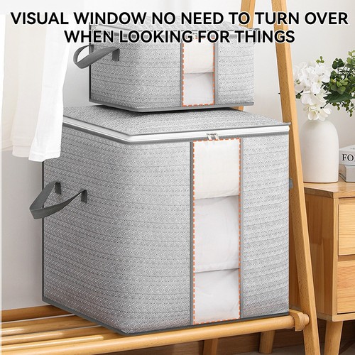 Storage Bags Blanket Clothes Organization Containers for Comforters Foldable ^ - Picture 9 of 15