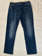 BOYS OLD NAVY ATHLETIC FIT JEANS, SIZE 14 HUSKY
