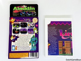 Nintendo Nes - Linus Spacehead's - Cosmic Crusade - Aladdin - Compact Cartrid...