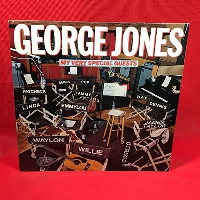 GEORGE JONES My Very Special Guests 1979 UK vinyl LP James Taylor Emmylou Harris