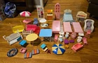 Huge Lot Of Vintage Barbie Furniture