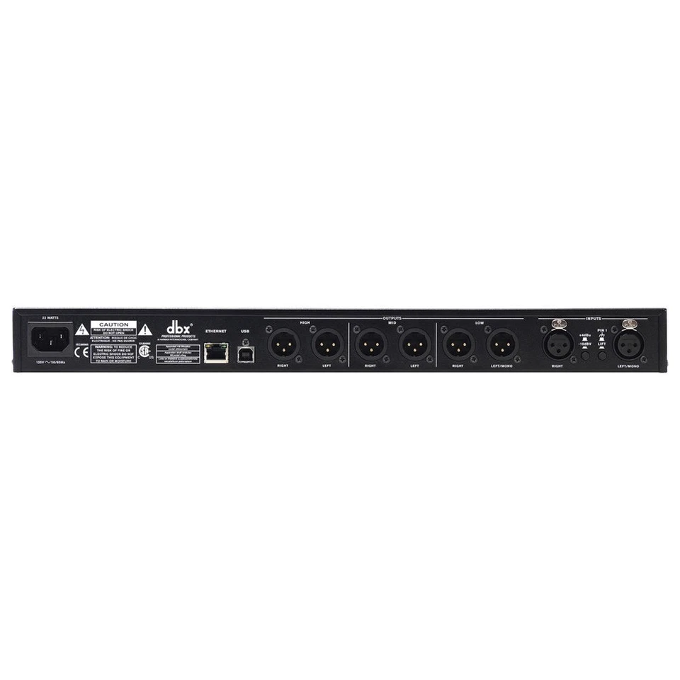 DBX DriveRack PA2 Complete Loudspeaker Management System Processor w/Display USB - Image 4 of 4