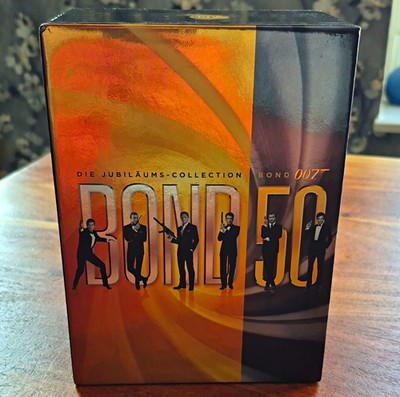 James Bond 007 Bond 50 Jubiläums-Collection DVD Box Set MGM FSK 16 Deutsch