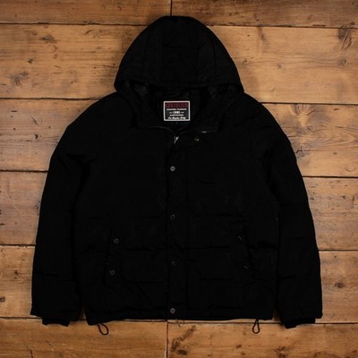 Guess Steppjacke L Daunen schwarz