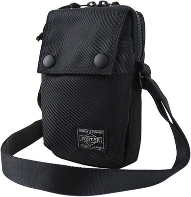 #ad Yoshida PORTER UNIT Shoulder Bag 784 05466 Black W10×H16.5×D3cm New JP $278.00