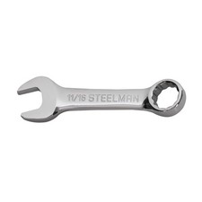 STEELMAN 11/16-Inch Stubby Size 12-Point SAE Combination Wrench, 82583