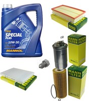 Inspektionspaket 5L Mannol Special Plus 10W-30 FüR Seat Toledo II 1.9 Tdi Leon